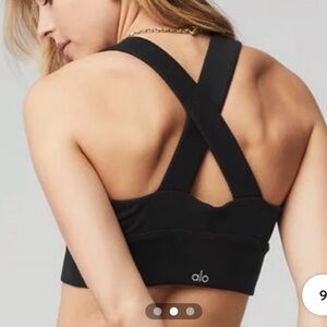 ALO
EMULATE BRA black